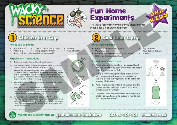 Wacky Science Experiments
